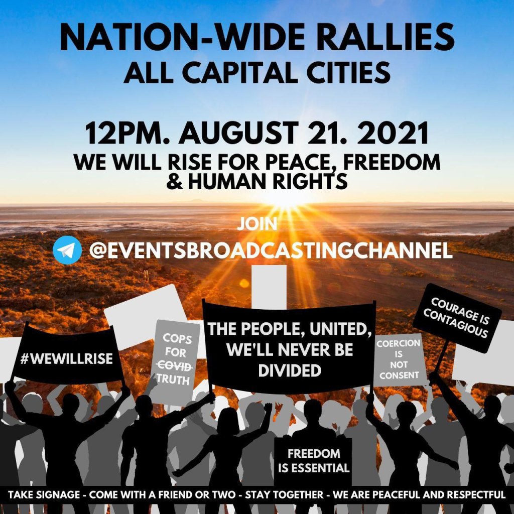 Number Call Rally Join the peace rally or start one in your town - cairnsnews.org